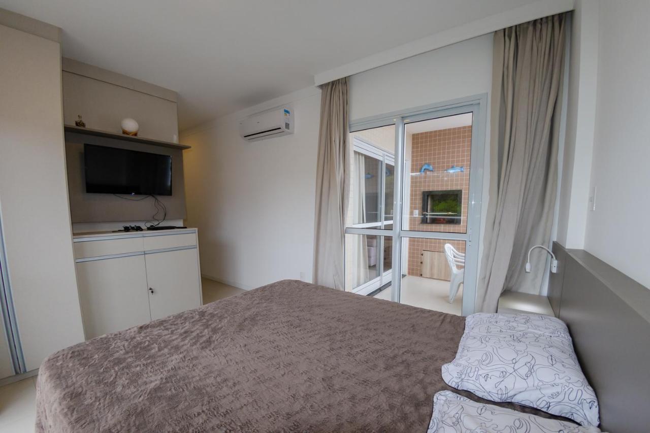 Apartamento A 30M Da Praia Com Ampla Vista Mar Florianópolis Eksteriør bilde