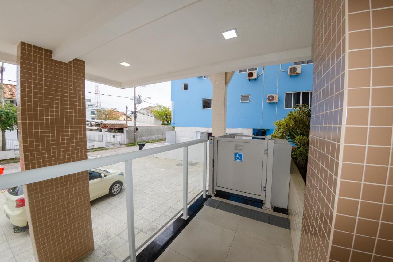 Apartamento A 30M Da Praia Com Ampla Vista Mar Florianópolis Eksteriør bilde