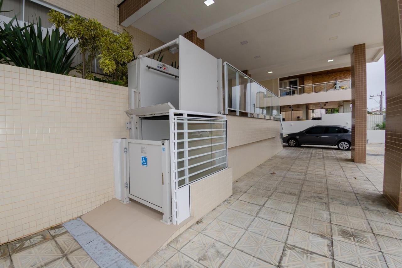Apartamento A 30M Da Praia Com Ampla Vista Mar Florianópolis Eksteriør bilde