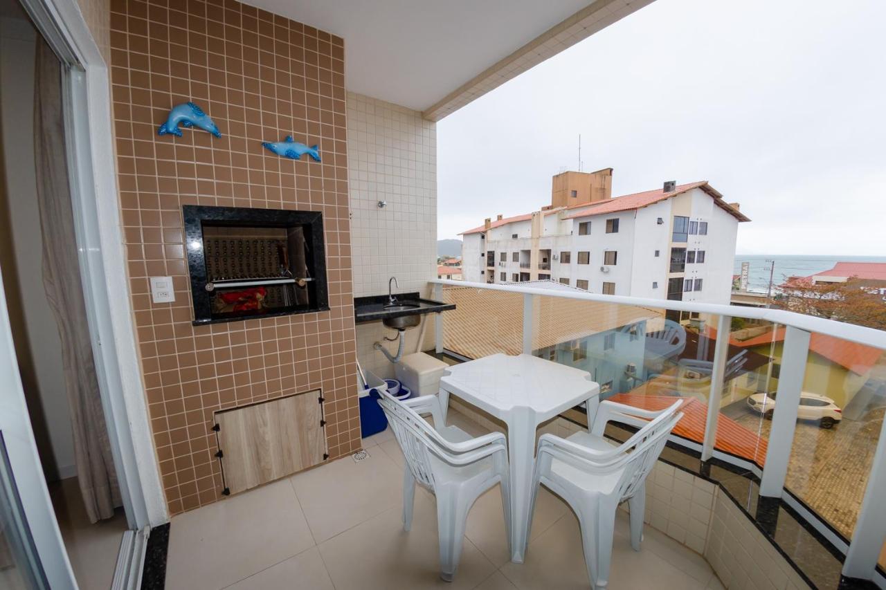 Apartamento A 30M Da Praia Com Ampla Vista Mar Florianópolis Eksteriør bilde
